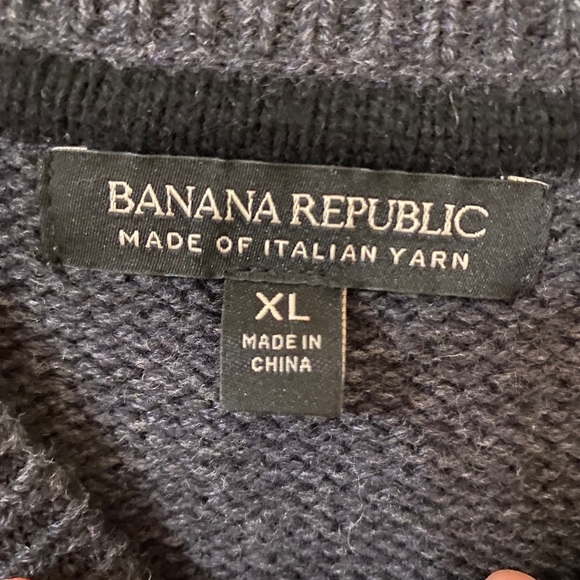 Banana Republic Dark Grey Sweater - Picture 2 of 3